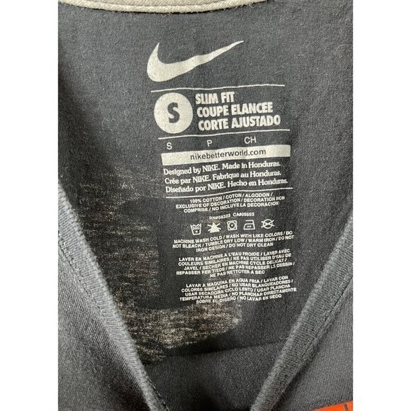 Nike Women's Oregon State Beavers Go Beavs Slim Fit T Shirt Small Orange Logo - Picture 4 of 7